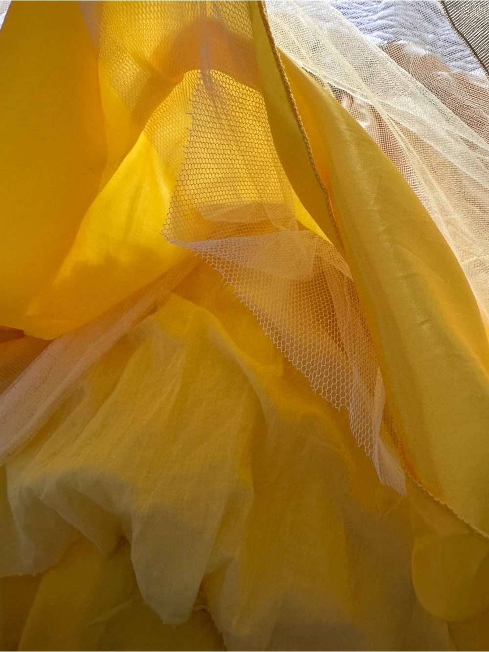 Princess Belle Yellow Dress Kids Size 10–12 150 cm - Picture 13 of 17